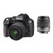 Pentax K 500 SLR-Digitalkamera (16 Megapixel, APS-C CMOS Sensor, 1080p, Full HD, 7,6 cm (3 Zoll) Display, Bildstabilisator) schwarz inkl. Objektiven DA L 18-55 mm and DA L 50-200 mm-02