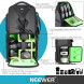 Neewer® Professionelle voll ausgestattete Wasserfeste und Reißfeste Langlebige DSLR Kamera, Objektiv und Zubehör Rucksack Fall-08