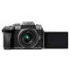 Panasonic DMC-G70KEG-S Lumix Systemkamera (16 Megapixel, 4K Video, 7,5 cm (3 Zoll) Touchscreen, WiFi) mit Objektiv Lumix G Vario F3,5-5,6/14-42 Asph/OIS silber-06