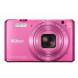 Nikon Coolpix S7000 Digitalkamera (16 Megapixel, 20-fach opt. Zoom, 7,6 cm (3 Zoll) LCD-Display, USB 2.0, bildstabilisiert) pink-09