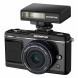 Olympus PEN E-P2 SE Systemkamera (12,3 Megapixel, 7,6 cm (3 Zoll) Display, Bildstabilisator) schwarz Pancake Kit and FL-14 Blitzgerät-05