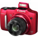 Canon PowerShot SX160 IS Digitalkamera (16 Megapixel, 16-fach opt. Zoom, 7,5 cm (3,0 Zoll) LCD) rot-06