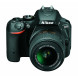 Nikon D5500 SLR-Digitalkamera (24 Megapixel, 8,1 cm (3,2 Zoll) Touchscreen-Display, bildstabilisiert, Full-HD-Video, Wi-Fi) Kit inkl. 18-55mm VR II Objektiv schwarz-026