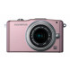 Olympus Pen E-PM1 Systemkamera (12 Megapixel, 7,6 cm (3 Zoll) Display, bildstabilisiert) rosa mit 14-42mm Objektiv silber-04