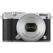 Nikon 1 J5 Systemkamera (20 Megapixel, 7,5 cm (3 Zoll) Display, 4K-Videoaufzeichnung, Funktionswählrad, Einstellrad, Funktionstaste, WiFi, NFC, USB, HDMI) Kit inkl. 10-30 mm PD-Zoom Objektiv silber-09
