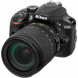 Nikon Kamera AF-S DX Nikkor 18-105 mm 1:3,5-5,6G ED VR D3400 Gehäuse schwarz-07