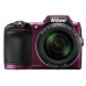 Nikon Coolpix L840 Digitalkamera (16 Megapixel, 38-fach opt. Zoom, 7,6 cm (3 Zoll) LCD-Display, USB 2.0, bildstabilisiert) aubergine-011