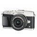 Olympus Pen E-P5 Kamera (16,1 Megapixel, Full HD, 7,6 cm (3 Zoll) Display, WiFi) inkl. 14-42mm Pancake Objektiv und Ledertrageriemen, silber-06