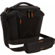 Case Logic SLRC202 SLR Camera Bag M Kameratasche inkl. Hammock System and Hartschalenboden (für Spiegelreflex) schwarz/orange-09