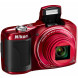 Nikon Coolpix L610 Kompaktkamera (16 Megapixel, 14-fach opt. Zoom, 7,6 cm (3 Zoll) Display) rot-09