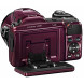 Nikon Coolpix L830 Digitalkamera (16 Megapixel, 34-fach opt. Zoom, 7,6 cm (3 Zoll) RGBW-LCD-Display, bildstabilisiert, Dynamic-Fine-Zoom, Full-HD) aubergine-010