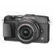 Olympus Pen E-P5 Kamera (16,1 Megapixel, Full HD, 7,6 cm (3 Zoll) Display, WiFi) inkl. 14-42mm Pancake Objektiv und Ledertrageriemen, schwarz-05