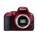 Nikon D5500 SLR-Digitalkamera (24,2 Megapixel, 8,1 cm (3,2 Zoll) Touchscreen-Display, 39 AF-Messfelder, ISO 100-25.600, Full-HD-Video, Wi-Fi, HDMI) Kit inkl. AF-S DX 18-55 VR II Objektiv rot-06