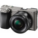 Sony Alpha 6000 Systemkamera (24 Megapixel, 7,6 cm (3") LCD-Display, Exmor APS-C Sensor, Full-HD, High Speed Hybrid AF) inkl. SEL-P1650 Objektiv graphit-grau-018