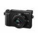 Panasonic LUMIX G DMC-GX80KEGK Systemkamera (16 Megapixel, Dual I.S. Bildstabilisator,Touchscreen, Sucher, 4K Foto und Video) schwarz mit Objektiv H-FS12032E-010