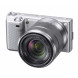 Sony NEX-5KS Systemkamera (14 Megapixel, 7,5 cm (3 Zoll Display), Live View, Full HD Videoaufnahme) Kit silber inkl. 18-55mm Objektiv-06