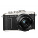 Olympus PEN E-PL8 Kompakte Systemkamera (16 Megapixel, elektrischer Zoom, Full HD, 7,6 cm (3 Zoll) Display, Wifi) inkl. 14-42 mm Pancake Objektiv schwarz/silber-08