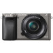 Sony Alpha 6000 Systemkamera (24 Megapixel, 7,6 cm (3") LCD-Display, Exmor APS-C Sensor, Full-HD, High Speed Hybrid AF) inkl. SEL-P1650 Objektiv graphit-grau-018