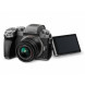 Panasonic DMC-G70HEG-S LUMIX Systemkamera (16 Megapixel, 4K Video, 7,5 cm (3 Zoll) Touchscreen, WiFi) mit Objektiv G 14-140mm/F3,5-5,6 Power OIS silber-01