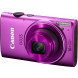 Canon IXUS 255 HS Digitalkamera (12,1 Megapixel, 10-fach opt. Zoom, 7,5 cm (3 Zoll) Display, Full-HD, bildstabilisiert) pink-06