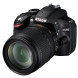 Nikon D3200 SLR-Digitalkamera (24 Megapixel, 7,4 cm (2,9 Zoll) Display, Live View, Full-HD) Kit inkl. AF-S DX 18-105 VR Objektiv schwarz-06