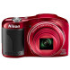 Nikon Coolpix L610 Kompaktkamera (16 Megapixel, 14-fach opt. Zoom, 7,6 cm (3 Zoll) Display) rot-09