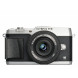 Olympus Pen E-P5 Kamera (16,1 Megapixel, Full HD, 7,6 cm (3 Zoll) Display, WiFi) inkl. 14-42mm Pancake Objektiv und Ledertrageriemen, silber-06