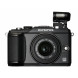 Olympus E-PL2 Systemkamera (12 Megapixel, 7,6 cm (3 Zoll) Display, bildstabilisiert) schwarz mit 14-42 mm and 40-150 mm Objektiven schwarz-08