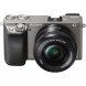 Sony Alpha 6000 Systemkamera (24 Megapixel, 7,6 cm (3") LCD-Display, Exmor APS-C Sensor, Full-HD, High Speed Hybrid AF) inkl. SEL-P1650 Objektiv graphit-grau-018