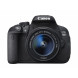 EOS 700D SLR Camera Black 18-55mm IS STM 18MP 3.0Touch LCD FHD-015