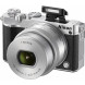 Nikon 1 J5 Systemkamera (20 Megapixel, 7,5 cm (3 Zoll) Display, 4K-Videoaufzeichnung, Funktionswählrad, Einstellrad, Funktionstaste, WiFi, NFC, USB, HDMI) Kit inkl. 10-30 mm PD-Zoom Objektiv silber-09